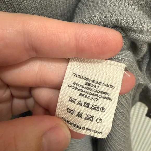 Free People Ribbed Scoop Neck Mini Dress - Silk & Cashmere - Picture 8 of 12